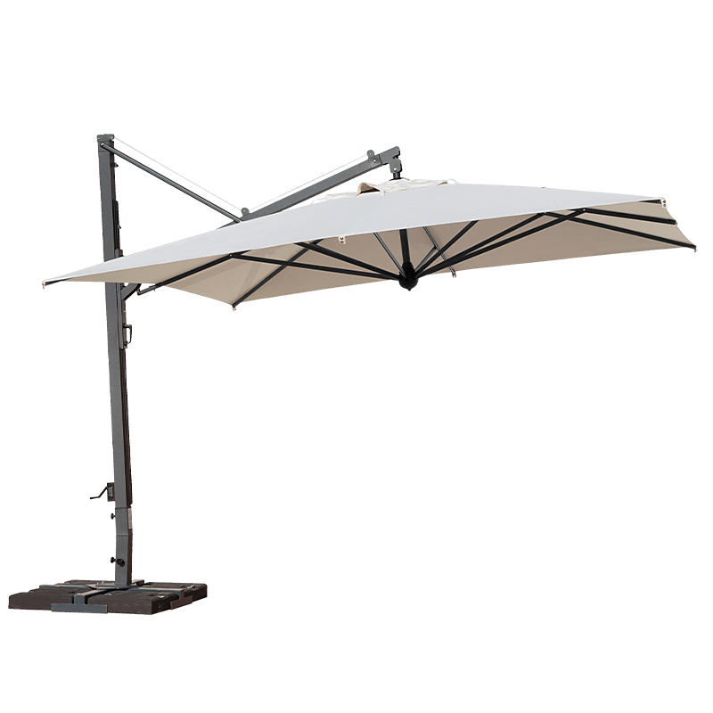 Parasols latéraux rétractables